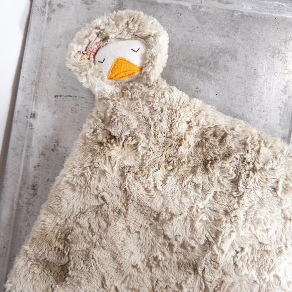 Sleeping Goose Duck Lovey Toy Blanket Infant - Picture 1 of 4